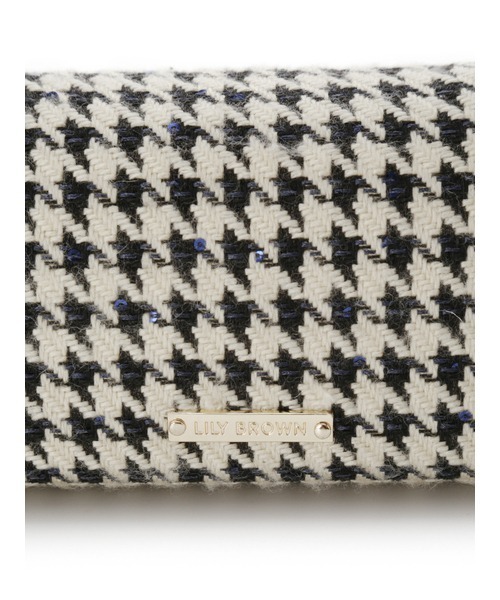 LILY BROWN（リリーブラウン）の「パイピングフラップショルダー（ショルダーバッグ・レディース・ブラック/シルバー/その他・FREE）」の12枚目の写真