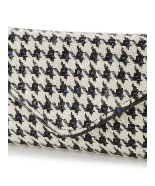 LILY BROWN（リリーブラウン）の「パイピングフラップショルダー（ショルダーバッグ・レディース・ブラック/シルバー/その他・FREE）」の6枚目の写真