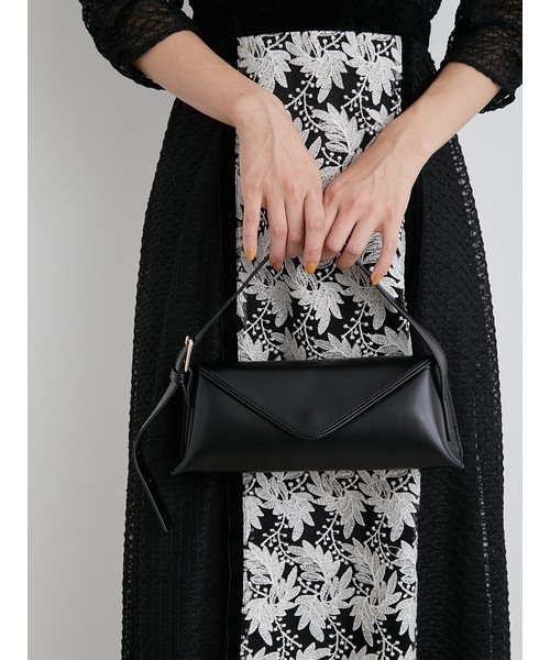LILY BROWN（リリーブラウン）の「パイピングフラップショルダー（ショルダーバッグ・レディース・ブラック/シルバー/その他・FREE）」の13枚目の写真
