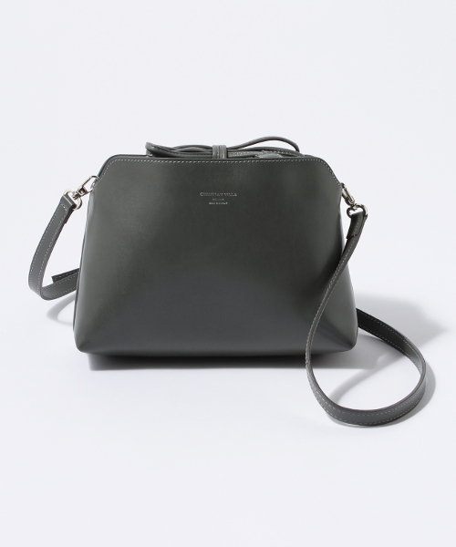 Spick & Span(スピックアンドスパン)の「CHRISTIAN VILLA レザーポシェット(ショルダーバッグ・レディース・ブラック/グレー/ベージュ・FREE)」の4枚目の写真