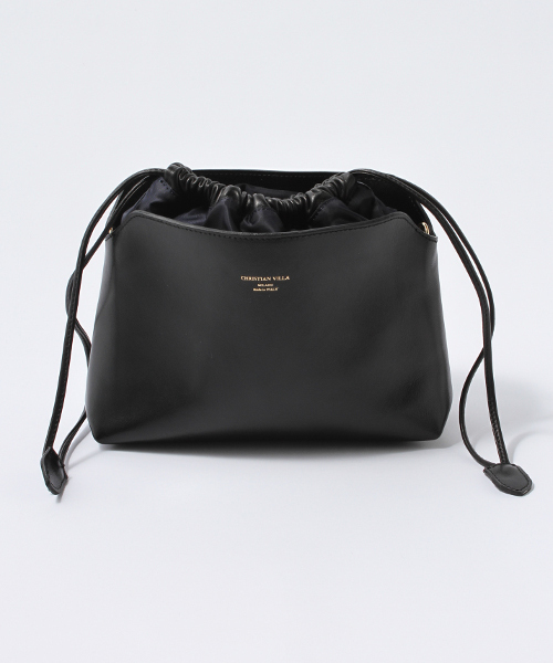 Spick & Span(スピックアンドスパン)の「CHRISTIAN VILLA レザーポシェット(ショルダーバッグ・レディース・ブラック/グレー/ベージュ・FREE)」の7枚目の写真