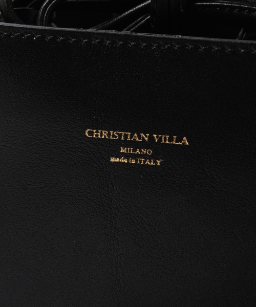 Spick & Span(スピックアンドスパン)の「CHRISTIAN VILLA レザーポシェット(ショルダーバッグ・レディース・ブラック/グレー/ベージュ・FREE)」の13枚目の写真