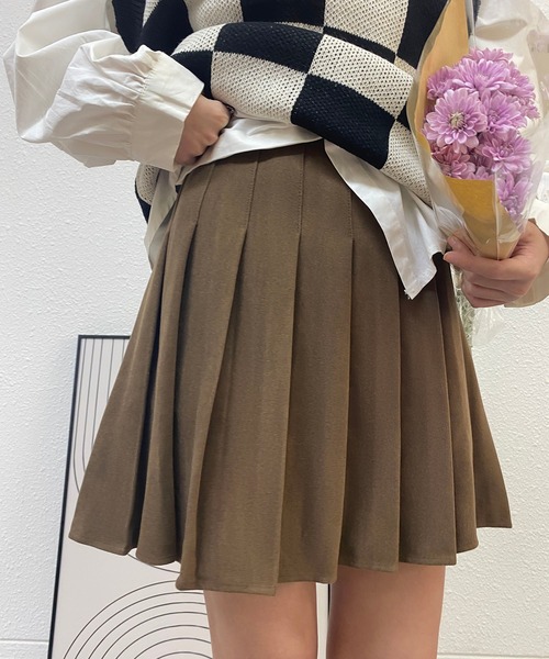 MAISON DE THERESE(メゾン ド テレーズ)の「ツイードハイウエストAラインスカート(スカート・レディース・ブラック/ブラウン/その他/グレー/アイボリー・M/L)」の7枚目の写真