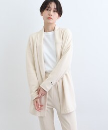 【LIFE/オーガニックコットン】スウェットカーディガン