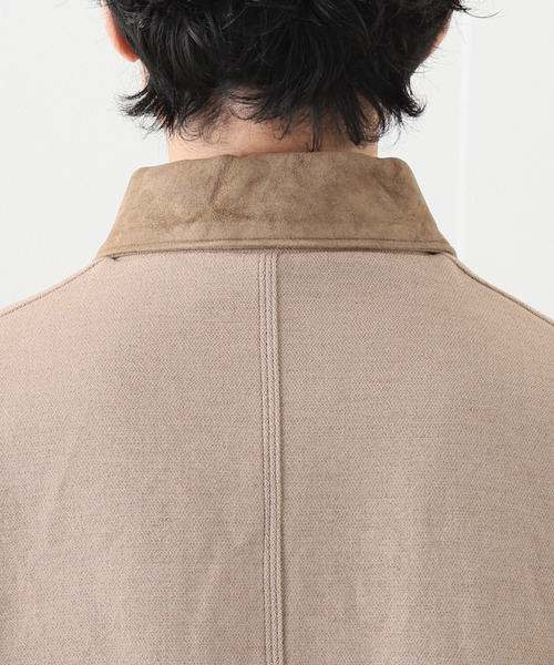 Kaptain Sunshine（キャプテン サンシャイン）の「【KAPTAIN SUNSHINE/ キャプテンサンシャイン】COTTON LINEN OIL-SPINNI（ブルゾン・メンズ・オレンジ・36/38）」の7枚目の写真