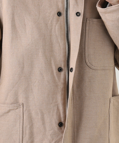 Kaptain Sunshine（キャプテン サンシャイン）の「【KAPTAIN SUNSHINE/ キャプテンサンシャイン】COTTON LINEN OIL-SPINNI（ブルゾン・メンズ・オレンジ・36/38）」の12枚目の写真