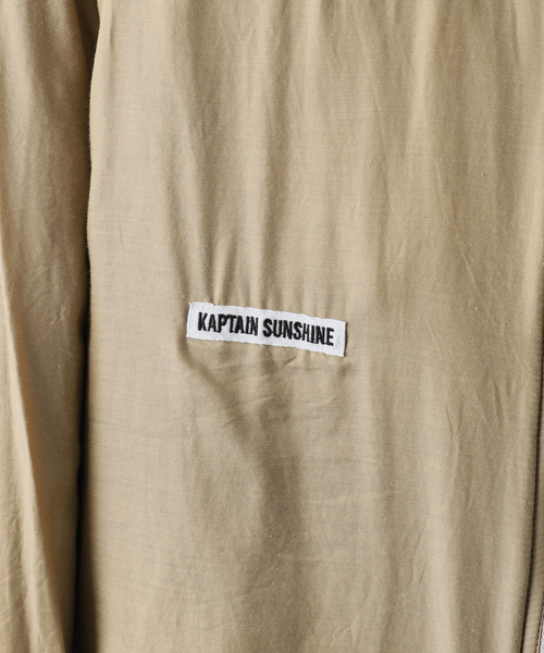 Kaptain Sunshine（キャプテン サンシャイン）の「【KAPTAIN SUNSHINE/ キャプテンサンシャイン】COTTON LINEN OIL-SPINNI（ブルゾン・メンズ・オレンジ・36/38）」の18枚目の写真