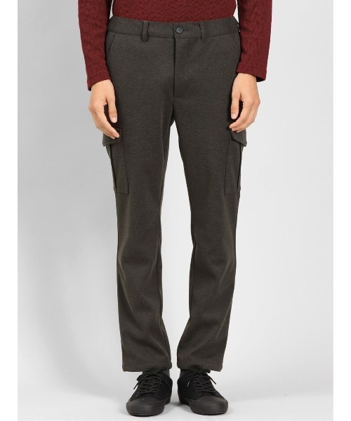 semantic design（セマンティックデザイン）の「セマンティックデザイン 起毛ストレッチ イージーカーゴパンツ（カーゴパンツ・メンズ・カーキ/グレー系その他2・MEDIUM/LARGE）」の4枚目の写真