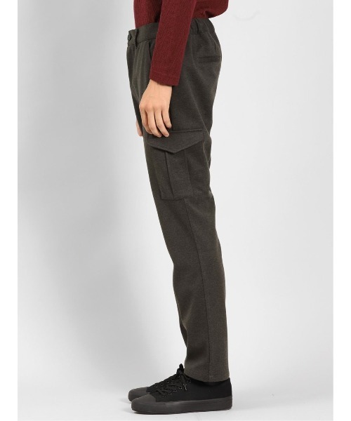 semantic design（セマンティックデザイン）の「セマンティックデザイン 起毛ストレッチ イージーカーゴパンツ（カーゴパンツ・メンズ・カーキ/グレー系その他2・MEDIUM/LARGE）」の5枚目の写真