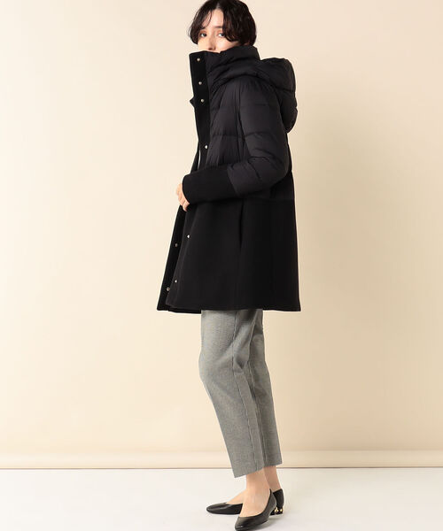 NOLLEY'S(ノーリーズ)の「【HERNO/ヘルノ】ウールナイロン切替ダウンコート(ダウンジャケット/コート)」 - WEAR