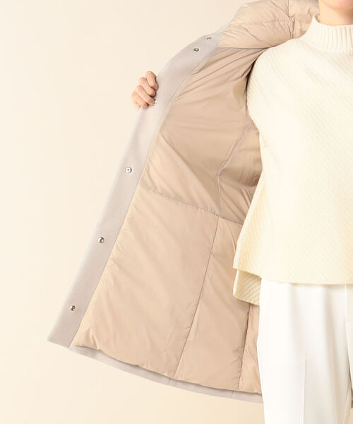 NOLLEY’S(ノーリーズ)の「【HERNO/ヘルノ】ウールナイロン切替ダウンコート(ダウンジャケット/コート)」 - WEAR