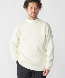 SHIPS | SHIPS:〈ウォッシャブル〉5GG テックウール クルーネックニット(ニット/セーター)