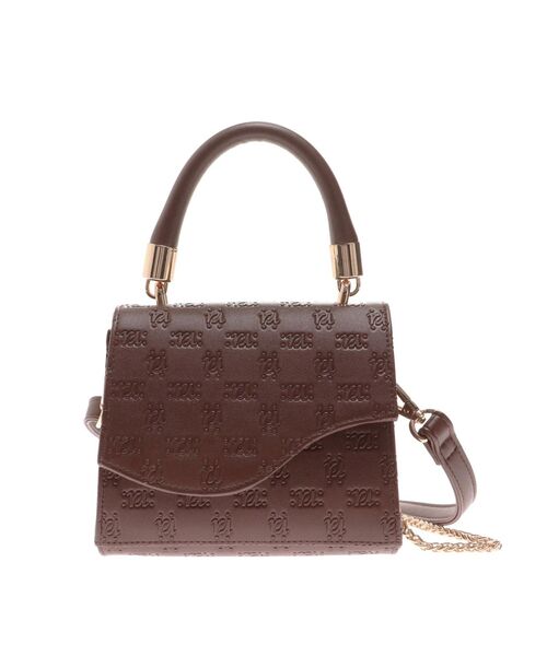 RESEXXY（リゼクシー）の「モノグラムエンボスバッグ（ハンドバッグ・レディース・ブラック/ブラウン・FREE）」の16枚目の写真