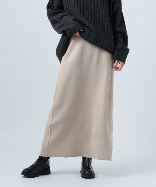 BAYFLOW（ベイフロー）の「タイトニットスカート（スカート・レディース・ベージュ/ブラウン/ブラック・SMALL/MEDIUM）」の17枚目の写真