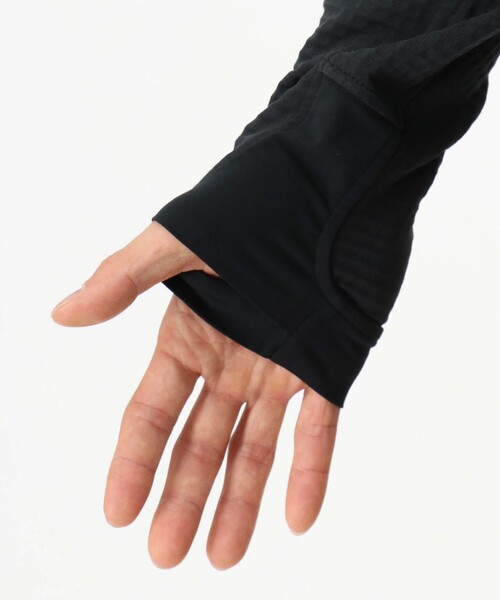 MOUNTAIN HARDWEAR（マウンテンハードウェアー）の「【Mountain Hardwear】ポーラテックパワーグリッド FZ フーディ（パーカー・メンズ・オレンジ/グリーン/ブラック・S/L/M）」の19枚目の写真