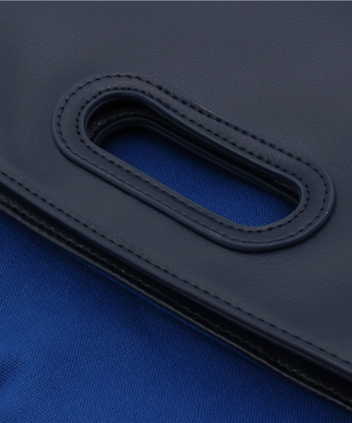 MK MICHEL KLEIN HOMME (エムケーミッシェルクランオム)の「バイカラークラッチバック(クラッチバッグ・メンズ・ブラック/ネイビー/キャメル・FREE)」の17枚目の写真