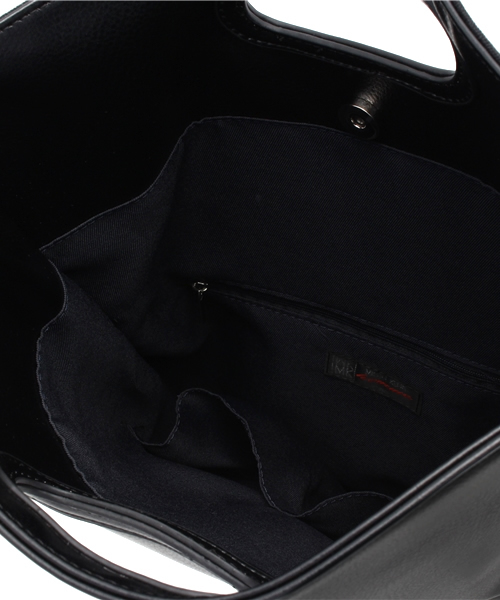 MK MICHEL KLEIN HOMME (エムケーミッシェルクランオム)の「バイカラークラッチバック(クラッチバッグ・メンズ・ブラック/ネイビー/キャメル・FREE)」の13枚目の写真