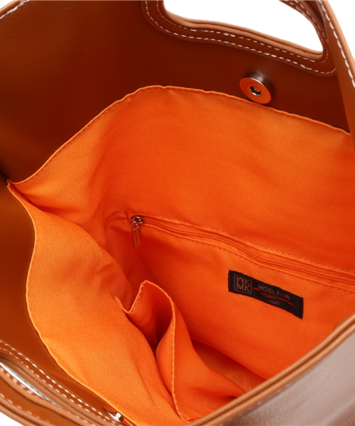 MK MICHEL KLEIN HOMME (エムケーミッシェルクランオム)の「バイカラークラッチバック(クラッチバッグ・メンズ・ブラック/ネイビー/キャメル・FREE)」の14枚目の写真