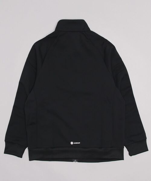 adidas(アディダス)の「スリーストライプス ルーズフィット ダブルニット トラックトップ / アディダス adidas(ジャージ・レディース・ブルー/ブラック・SMALL/LARGE/MEDIUM/XX-LARGE/X-LARGE)」の13枚目の写真