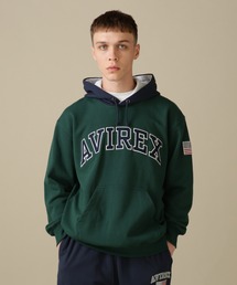 AVIREX | ARCH LOGO COLOR HOOD PARKA / アーチ ロゴ カラー フード パーカー /(パーカー)