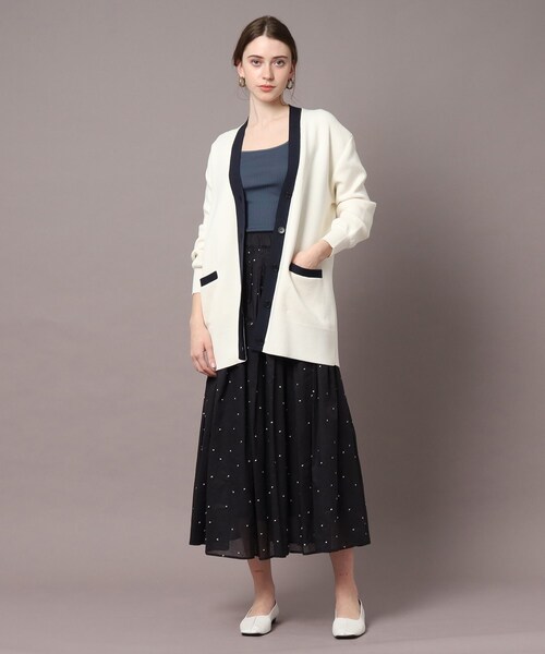 DRESSTERIOR（ドレステリア）の「◆【otonaMUSE5月号掲載】スクエアリブタンク（タンクトップ・レディース・ホワイト/ブラック/ブルー・34/36/38）」の10枚目の写真