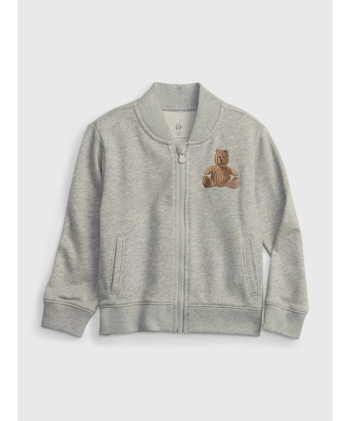GAP（ギャップ）の「ブラナンベアトラックジャケット（幼児）（ブルゾン・キッズ・ネイビー/ライトグレー・12-18M/18-24M/4 YRS/5 YRS/3 YRS/2 YRS）」の2枚目の写真