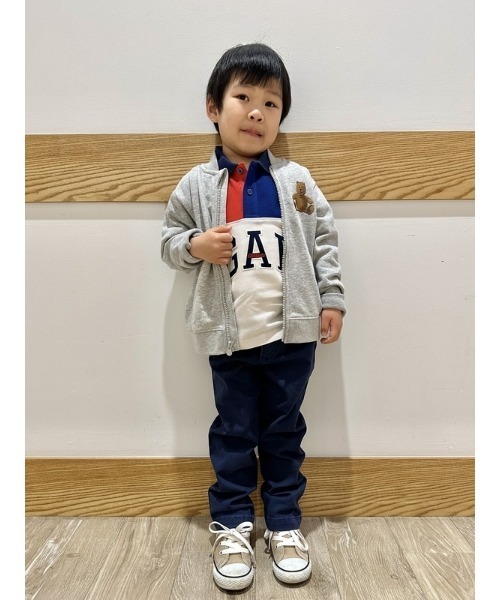 GAP（ギャップ）の「ブラナンベアトラックジャケット（幼児）（ブルゾン・キッズ・ネイビー/ライトグレー・12-18M/18-24M/4 YRS/5 YRS/3 YRS/2 YRS）」の6枚目の写真