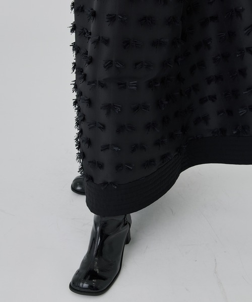 UNITED TOKYO(ユナイテッドトウキョウ)の「ポメラジャガードキャミドレス(ドレス・レディース・ブラック・FREE)」の11枚目の写真