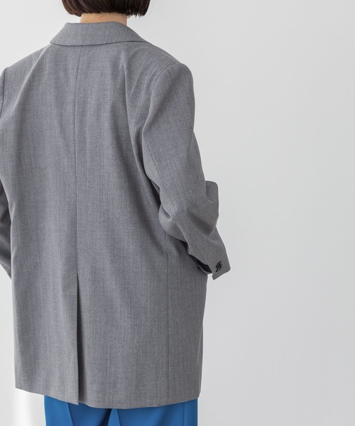 yuw（ユウ）の「テーラードジャケット　188867（テーラードジャケット・レディース・グレー/ネイビー・FREE）」の11枚目の写真