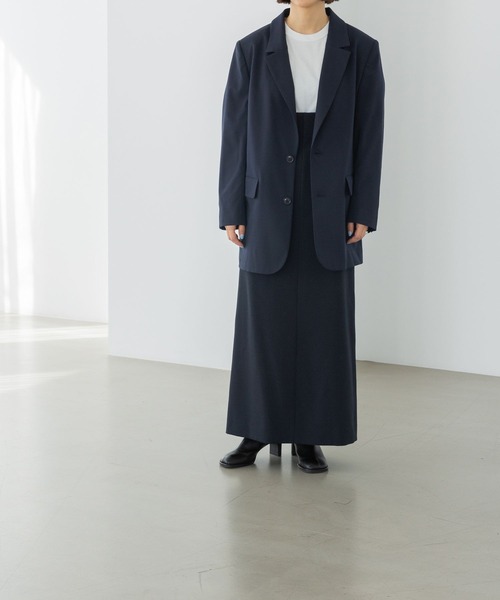 yuw（ユウ）の「テーラードジャケット　188867（テーラードジャケット・レディース・グレー/ネイビー・FREE）」の12枚目の写真