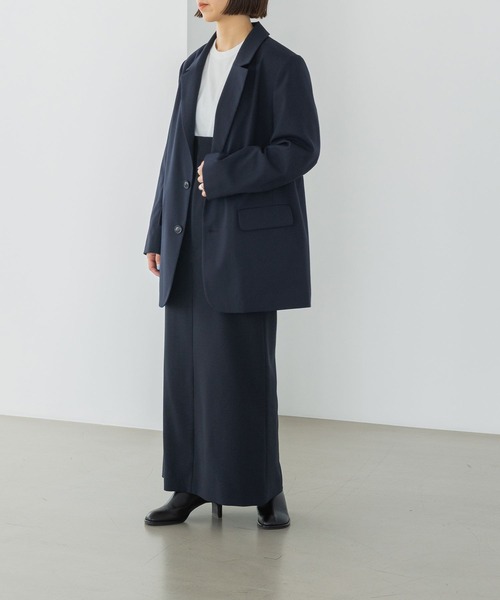 yuw（ユウ）の「テーラードジャケット　188867（テーラードジャケット・レディース・グレー/ネイビー・FREE）」の13枚目の写真