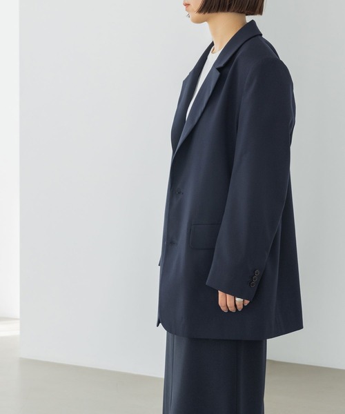 yuw（ユウ）の「テーラードジャケット　188867（テーラードジャケット・レディース・グレー/ネイビー・FREE）」の16枚目の写真