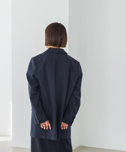 yuw（ユウ）の「テーラードジャケット　188867（テーラードジャケット・レディース・グレー/ネイビー・FREE）」の17枚目の写真