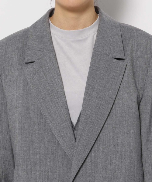 yuw（ユウ）の「テーラードジャケット　188867（テーラードジャケット・レディース・グレー/ネイビー・FREE）」の21枚目の写真