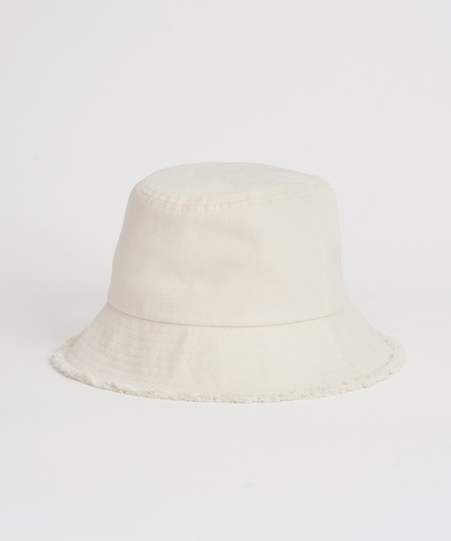 ikka（イッカ）の「UVフリンジバケットハット（ハット・レディース・グリーン/ブラック/オフホワイト・FREE）」の2枚目の写真