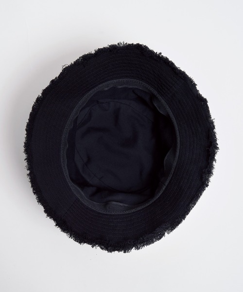 ikka（イッカ）の「UVフリンジバケットハット（ハット・レディース・グリーン/ブラック/オフホワイト・FREE）」の7枚目の写真