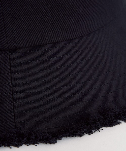 ikka（イッカ）の「UVフリンジバケットハット（ハット・レディース・グリーン/ブラック/オフホワイト・FREE）」の6枚目の写真