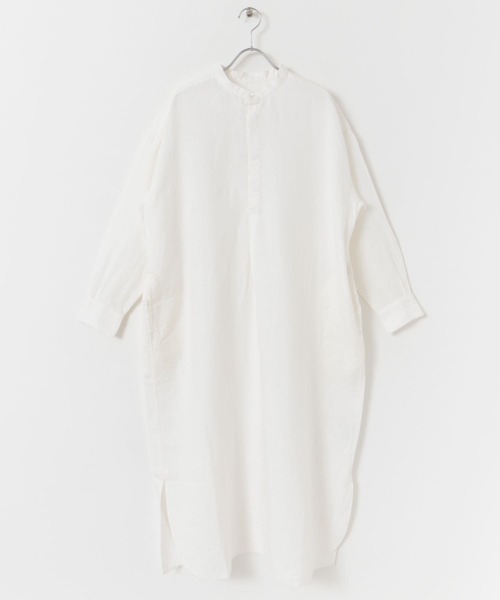 かぐれ（カグレ）の「リネンシャツワンピース（ワンピース）」 - WEAR