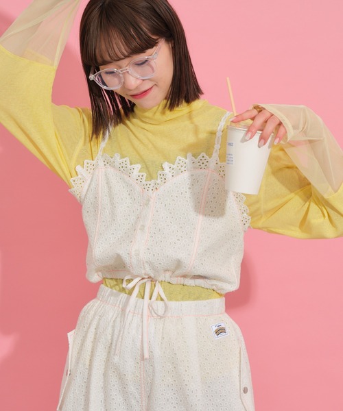 HELLO.SANFRANCISCO オーバーレースビスチェ HELLO.SANFRANCISCO（ハローサンフランシスコ）の「【HELLO