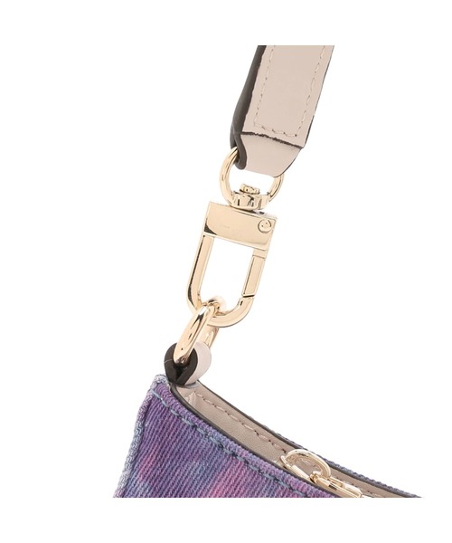 Guess(ゲス)の「GUESS X BRANDALISED(R) WITH GRAFFITI BY BANKSY Top Zip Shoulder Bag(ショルダーバッグ・レディース・パープル・ONE SIZE)」の9枚目の写真