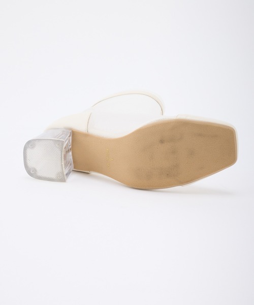 one after another NICE CLAUP（ワンアフターアナザーナイスクラップ）の「シアーショートブーツ（ブーツ・レディース・アイボリー/グレー/ホワイト・SMALL/MEDIUM/LARGE）」の12枚目の写真