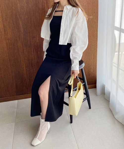 one after another NICE CLAUP（ワンアフターアナザーナイスクラップ）の「シアーショートブーツ（ブーツ・レディース・アイボリー/グレー/ホワイト・SMALL/MEDIUM/LARGE）」の13枚目の写真