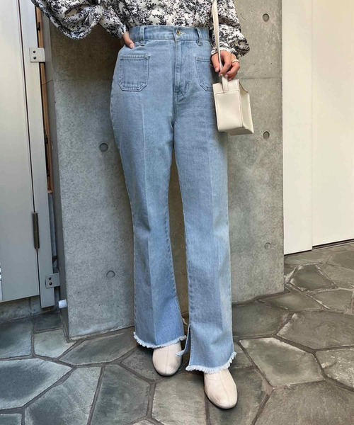 one after another NICE CLAUP（ワンアフターアナザーナイスクラップ）の「シアーショートブーツ（ブーツ・レディース・アイボリー/グレー/ホワイト・SMALL/MEDIUM/LARGE）」の18枚目の写真