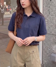 Printstar（プリントスター）の「【Printstar】 5.8オンス ポケット付き T/C 半袖ポロシャツ polo-shirts 鹿の子 UVカット 00100（ポロシャツ）」
