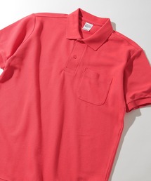 【Printstar】 5.8オンス ポケット付き T/C 半袖ポロシャツ polo-shirts 鹿の子 UVカット 00100