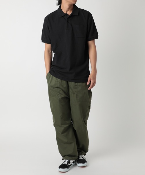 Printstar(プリントスター)の「【Printstar】 5.8オンス ポケット付き T/C 半袖ポロシャツ polo-shirts 鹿の子 UVカット 00100(ポロシャツ・レディース・ロイヤルブルー/ホワイト/ピンク/ネイビー/レッド/ブラック/ターコイズブルー/サックスブルー/オレンジ/イエロー/グレー・LL/M/S/L)」の14枚目の写真