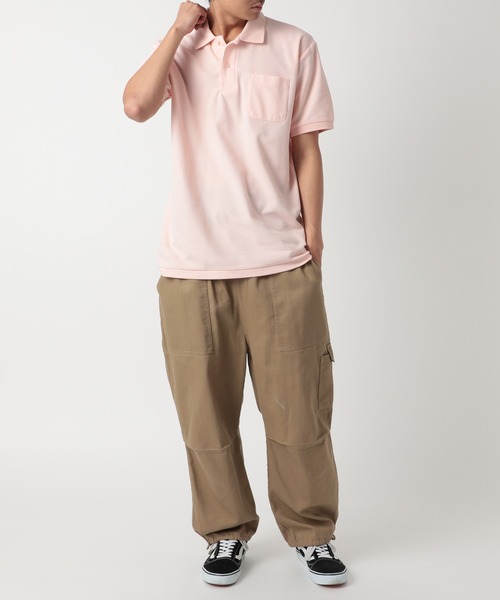 Printstar(プリントスター)の「【Printstar】 5.8オンス ポケット付き T/C 半袖ポロシャツ polo-shirts 鹿の子 UVカット 00100(ポロシャツ・レディース・ロイヤルブルー/ホワイト/ピンク/ネイビー/レッド/ブラック/ターコイズブルー/サックスブルー/オレンジ/イエロー/グレー・LL/M/S/L)」の20枚目の写真