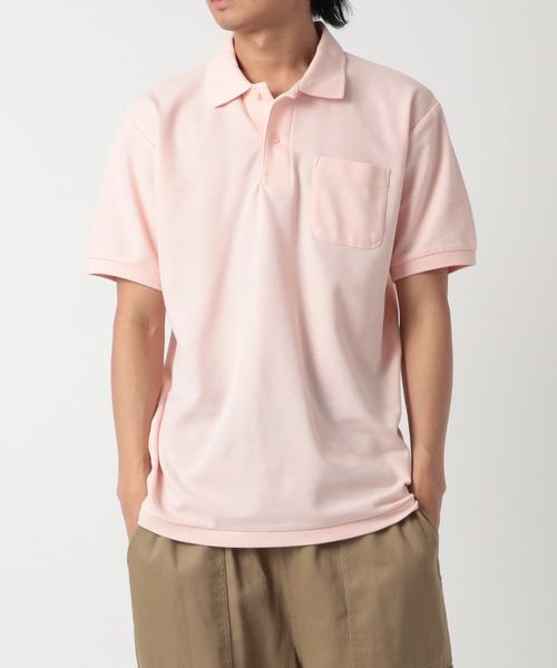 Printstar(プリントスター)の「【Printstar】 5.8オンス ポケット付き T/C 半袖ポロシャツ polo-shirts 鹿の子 UVカット 00100(ポロシャツ・レディース・ロイヤルブルー/ホワイト/ピンク/ネイビー/レッド/ブラック/ターコイズブルー/サックスブルー/オレンジ/イエロー/グレー・LL/M/S/L)」の12枚目の写真