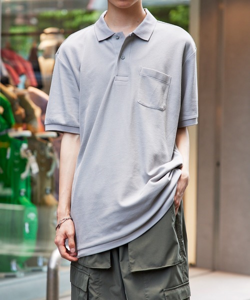 Printstar(プリントスター)の「【Printstar】 5.8オンス ポケット付き T/C 半袖ポロシャツ polo-shirts 鹿の子 UVカット 00100(ポロシャツ・レディース・ロイヤルブルー/ホワイト/ピンク/ネイビー/レッド/ブラック/ターコイズブルー/サックスブルー/オレンジ/イエロー/グレー・LL/M/S/L)」の22枚目の写真