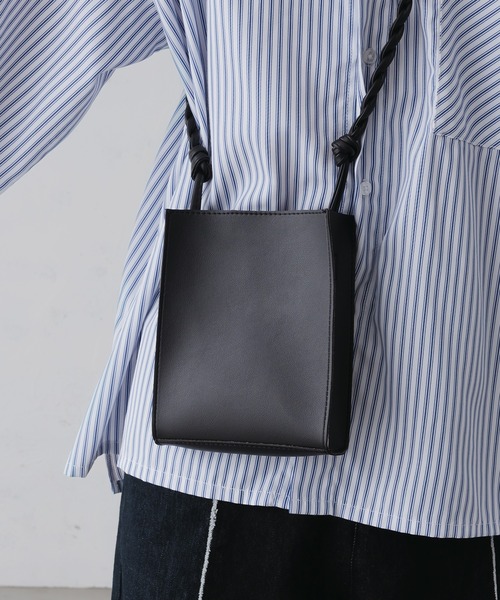 編み込みミニショルダーバッグ（ショルダーバッグ）｜epnok